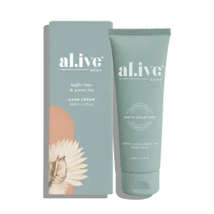 al.ive Body Hand Cream -  Kaffir Lime & Green Tea