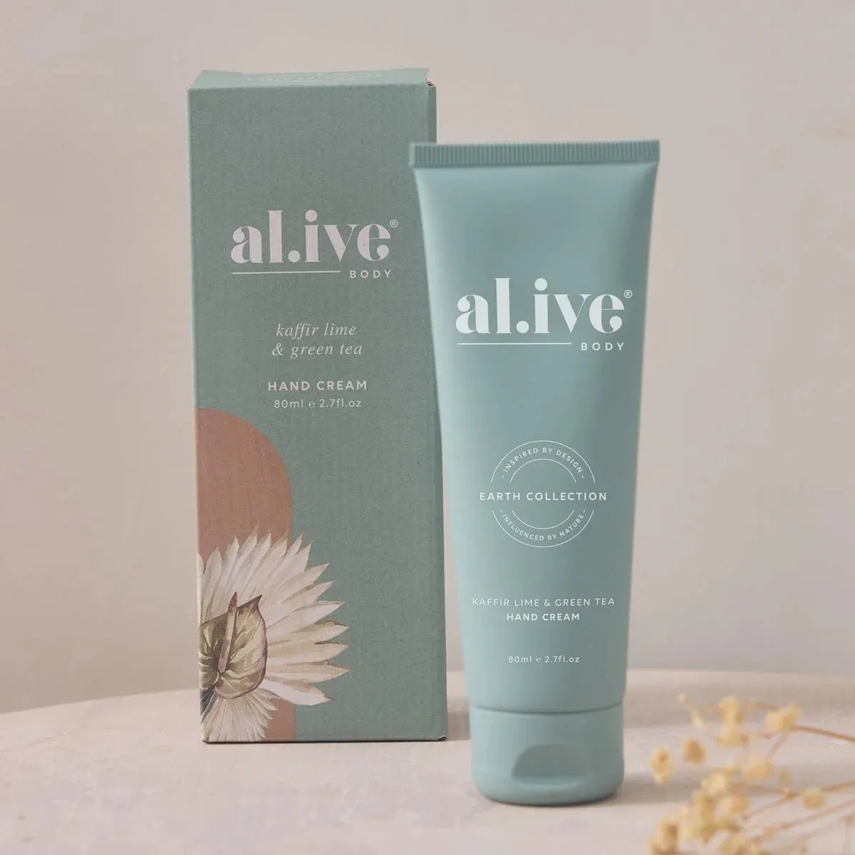 al.ive Body Hand Cream -  Kaffir Lime & Green Tea