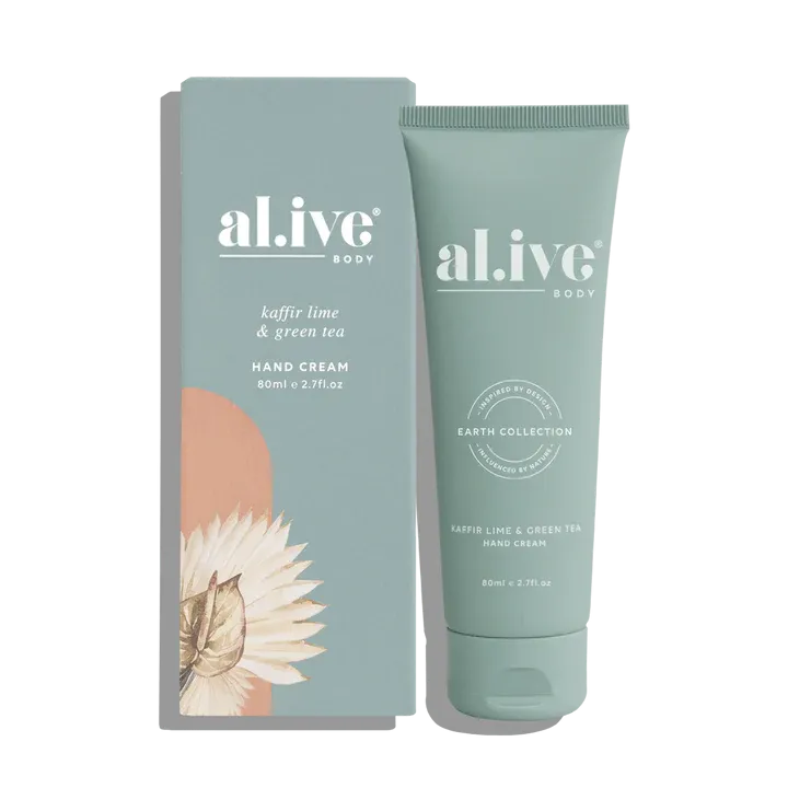 Al.ive Hand Cream - Kaffir Lime & Green Tea