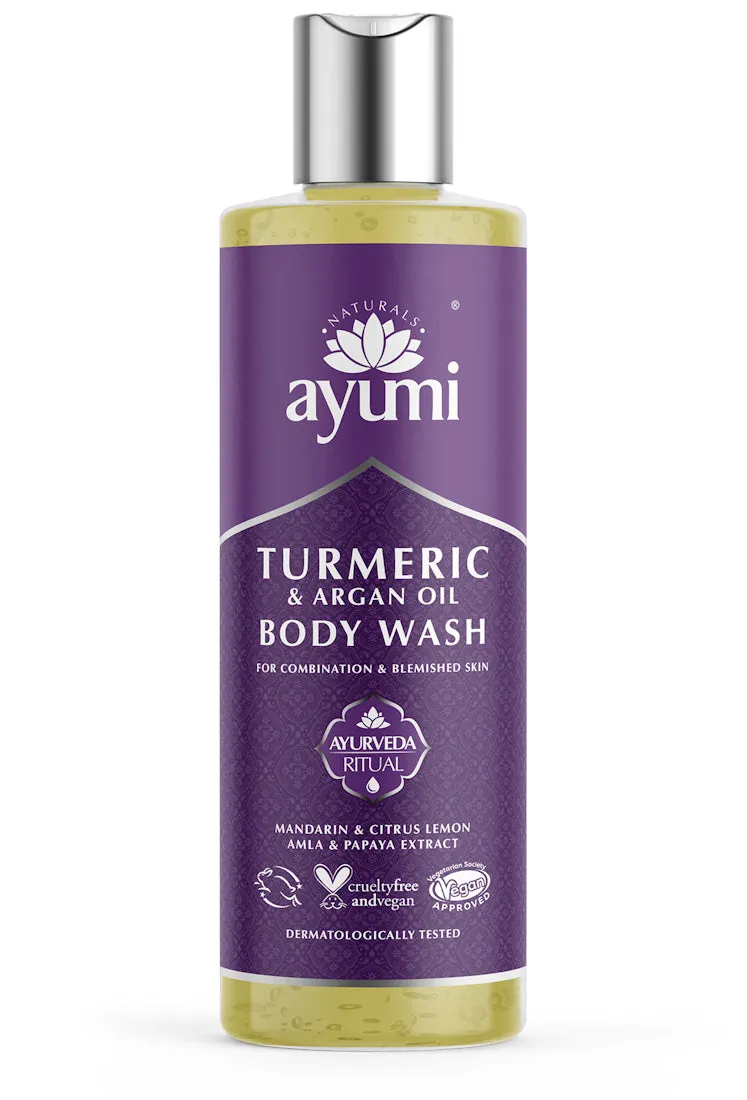 Ayumi Naturals Turmeric And Argan Oil Body Wash 250ml