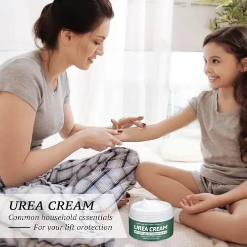 Berlaney Urea Cream 40 Percent For Feet Maximum Strength with 2% Salicylic Acid 4.3 oz, Foot Cream For Dry Cracked Heels Feet Knees Elbows Hands, Callus Remover, Aloe Vera For Deep Moisturizes