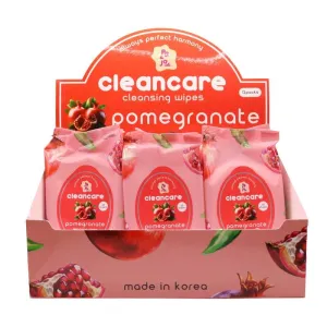 Cleancare Cleansing Wipes Pomegranate (12 units)