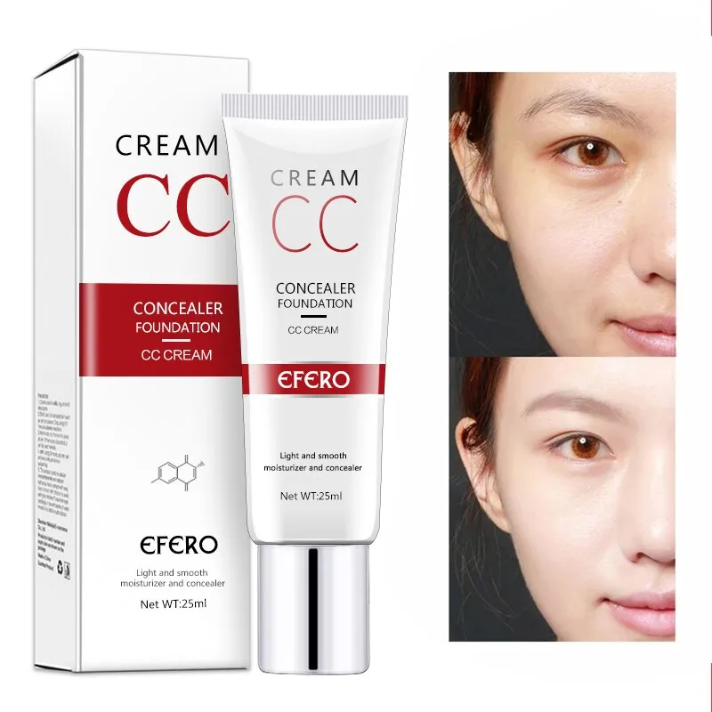 Efero Fresh And Moist Revitalizing Cc Cream Makeup Face Care Base