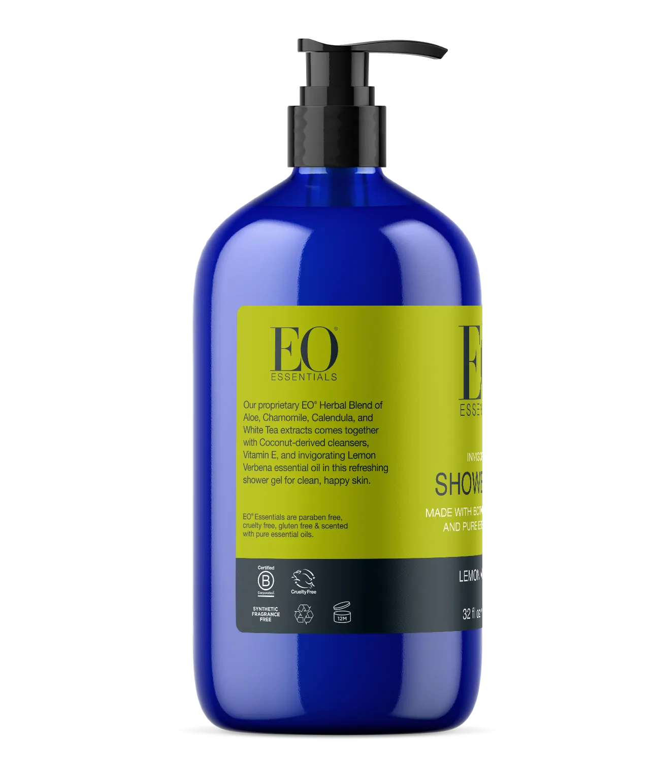 EO Essentials Shower Gel Lemon Verbena 32 oz