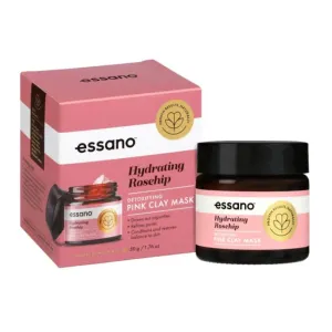 Essano Hydrating Rosehip Detoxifying Pink Clay Mask - 50g