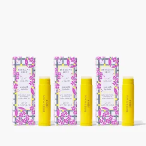 Lilac Dream 3-Pack Of Lip Balms