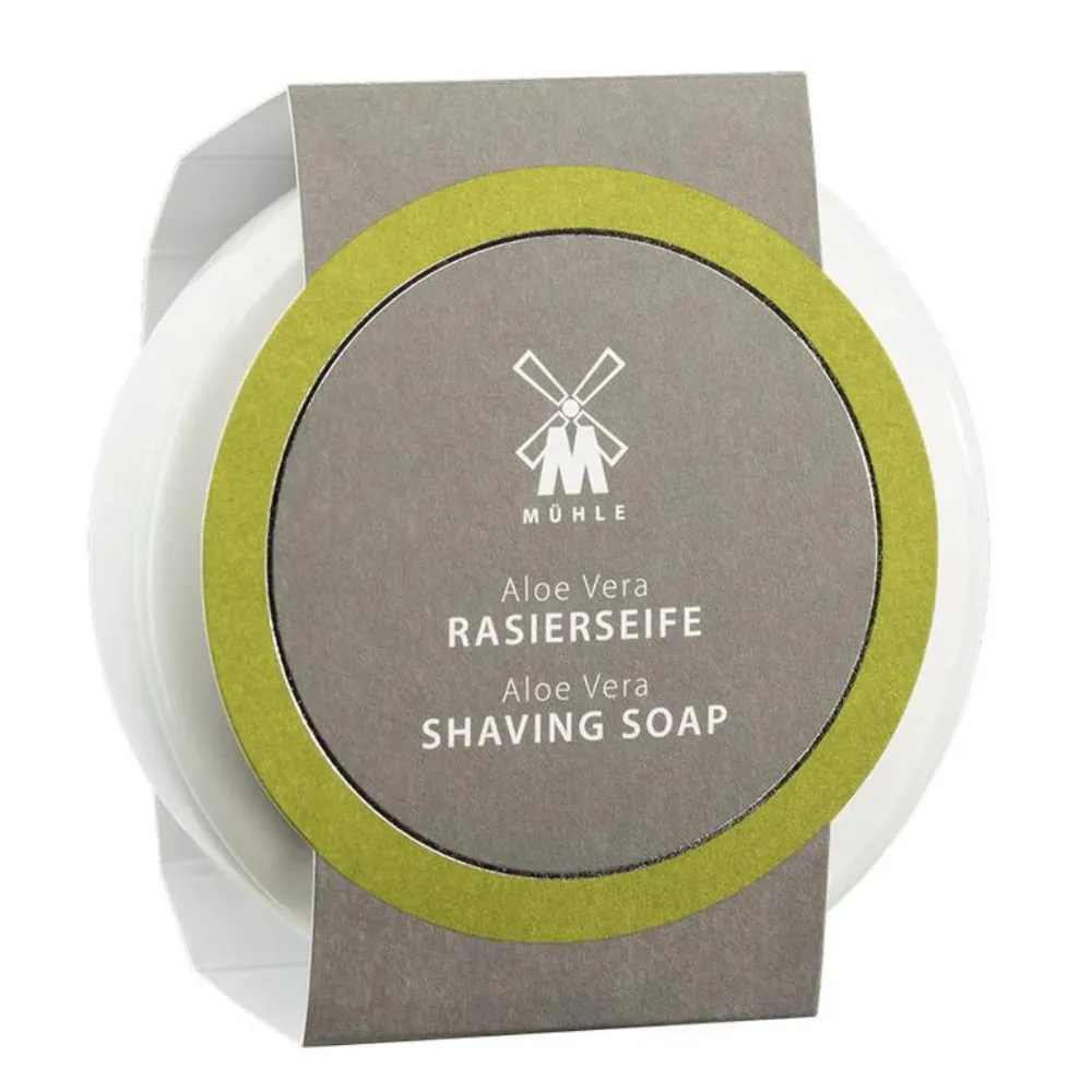 Muhle Aloe Vera Shaving Soap & Dish 65g