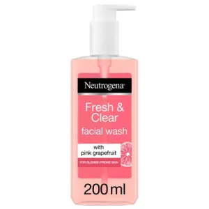 Neutrogena Fresh And Clear Facial Wash With Pink Grapefruit 200ml