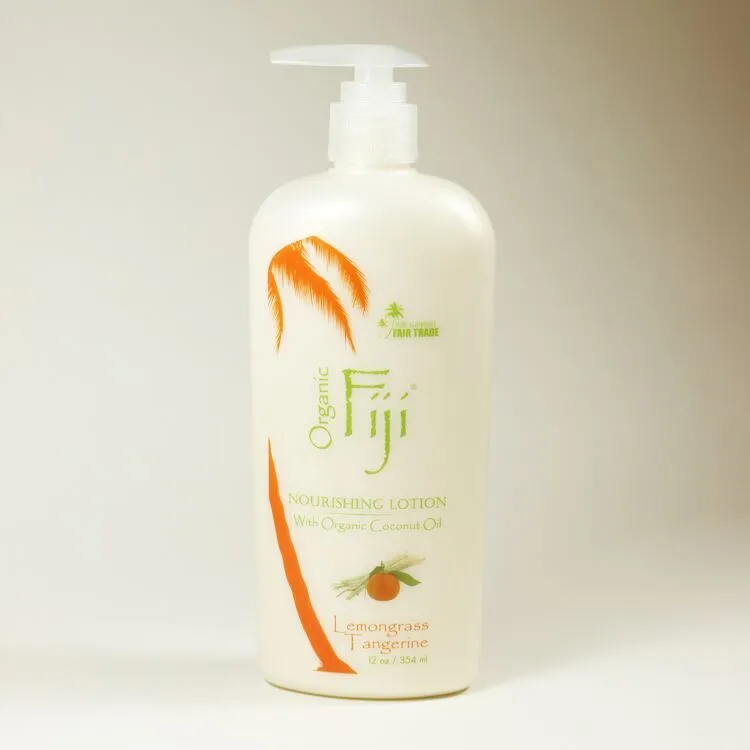 ORGANIC FIJI - Lemongrass Tangerine Nourishing Lotion - 12 oz