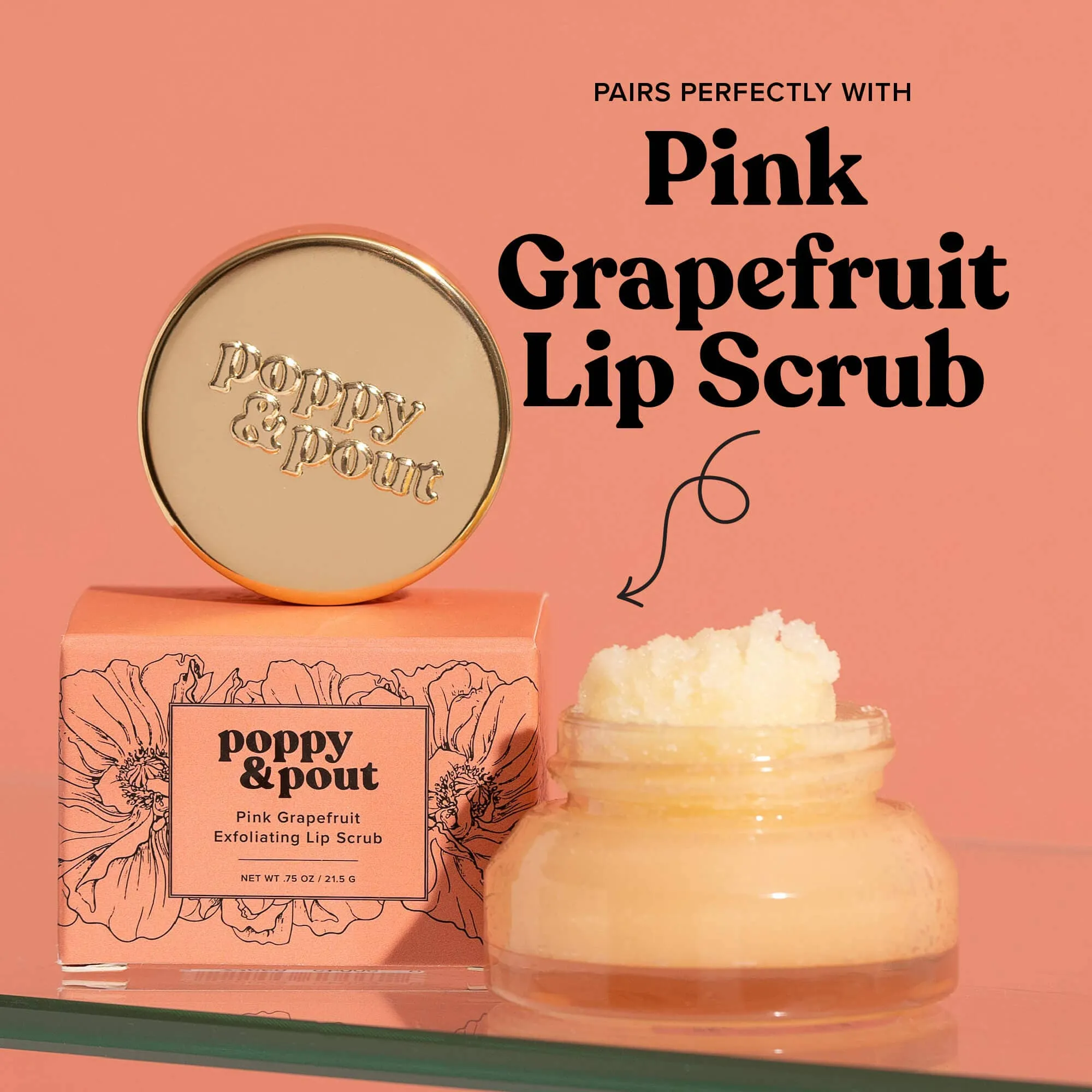 P&P Lip Balm, Pink Grapefruit