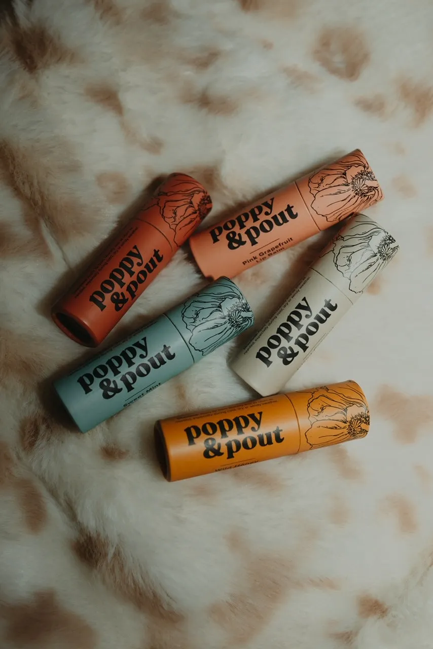 Poppy and Pout Lip Balm