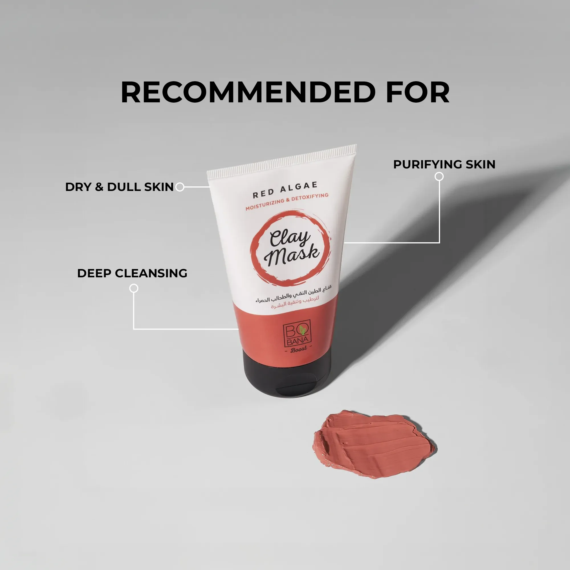 Red Algae Clay Mask