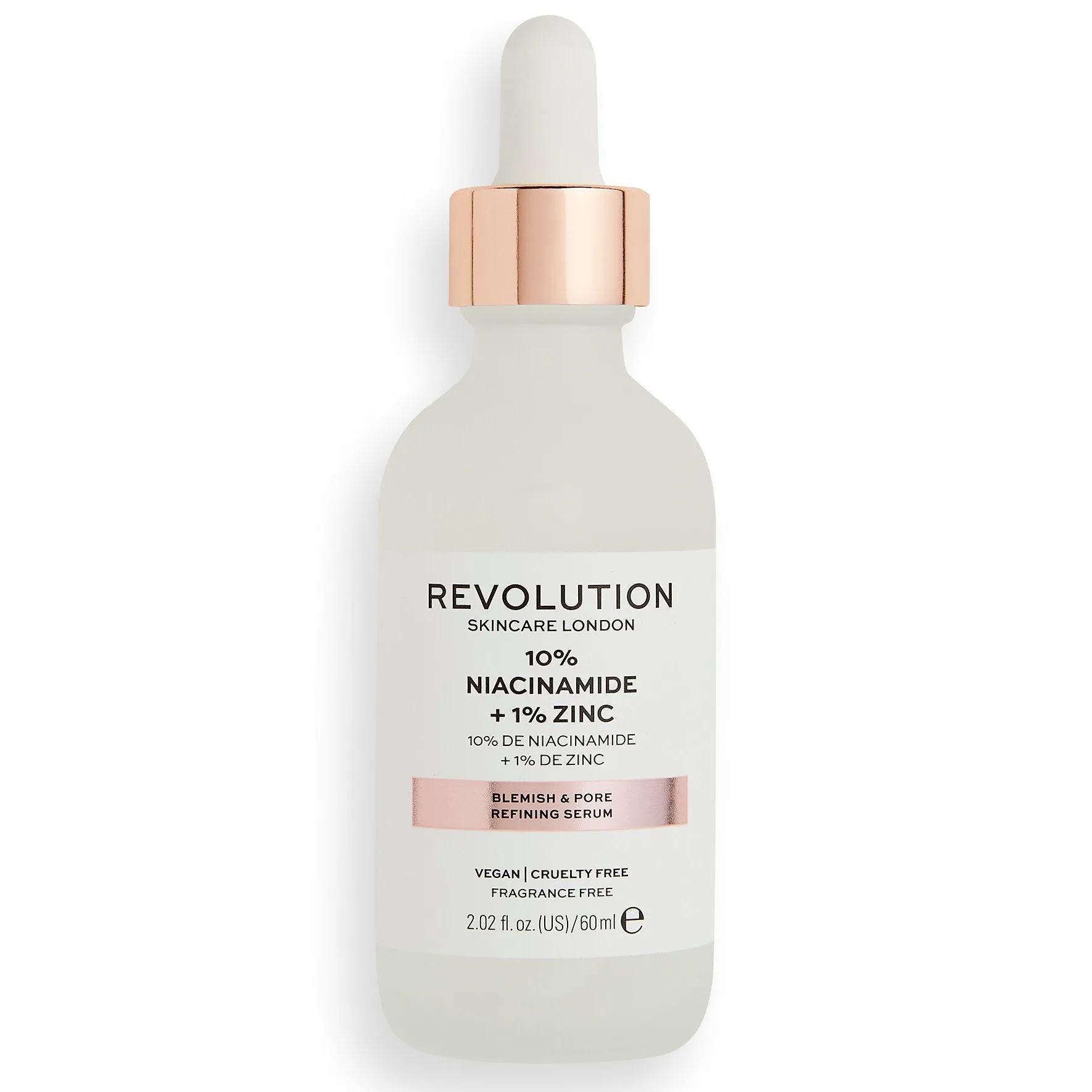 REVOLUTION SKINCARE 10% Niacinamide   1% Zinc Blemish & Pore Serum (60 ml)