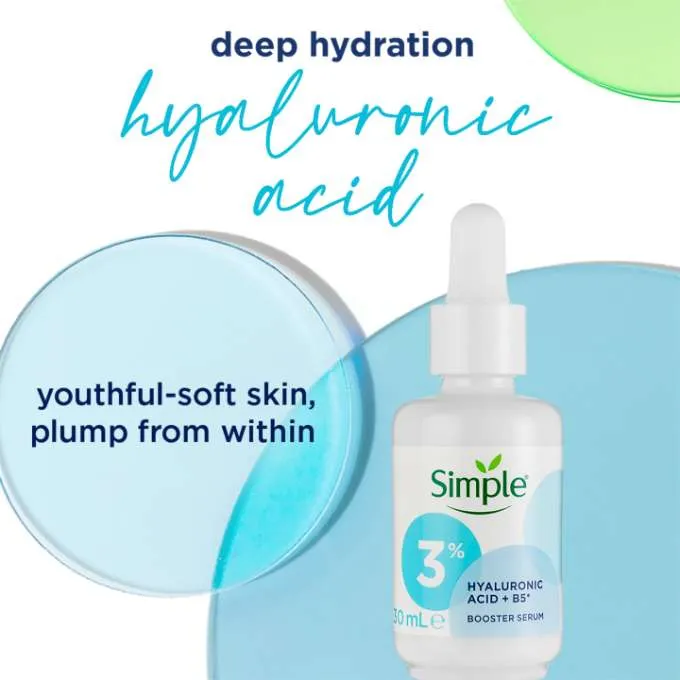 SIMPLE 3% HYALURONIC ACID   B5 SERUM