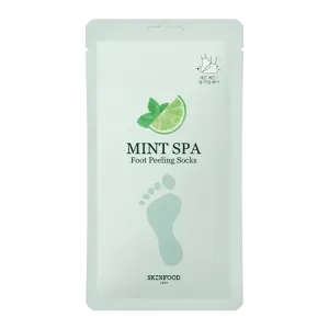 SKINFOOD Mint Spa Foot Peeling Socks (20g*2pcs)×2ea