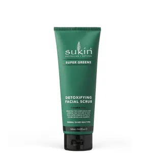 Sukin Super Greens Detoxifying Facial Scrub 125ml