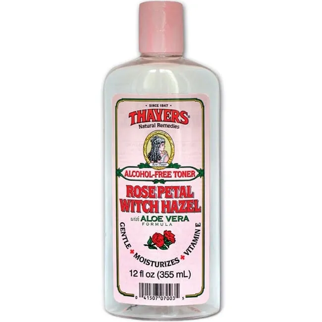 Thayers Alcohol Free Witch Hazel Toner with Aloe, 355ml