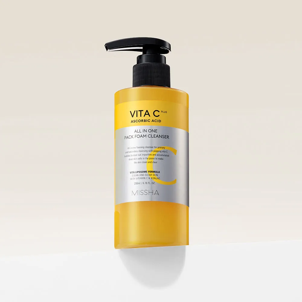 Vita C All-in-One Bubble Foam Cleanser