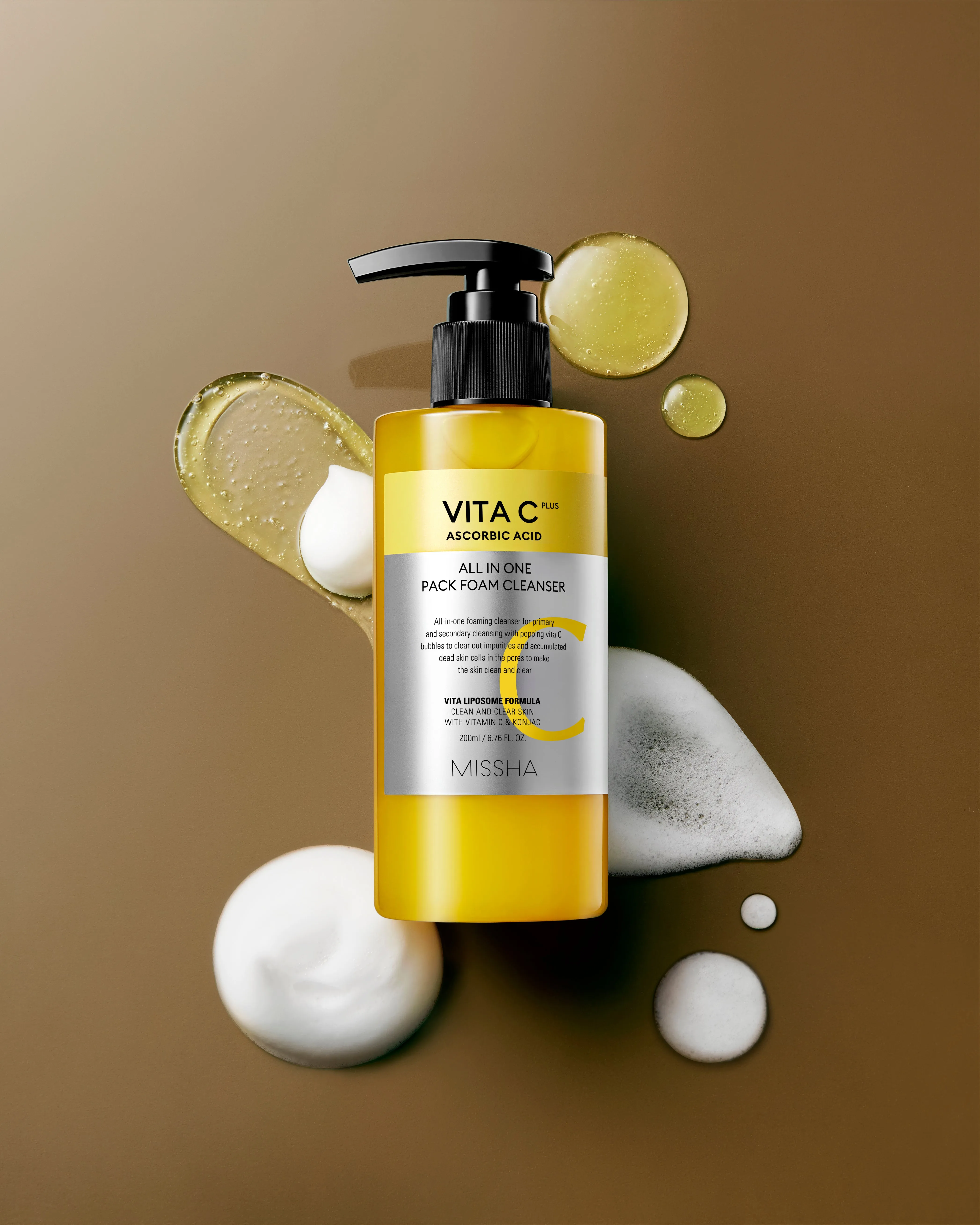 Vita C All-in-One Bubble Foam Cleanser