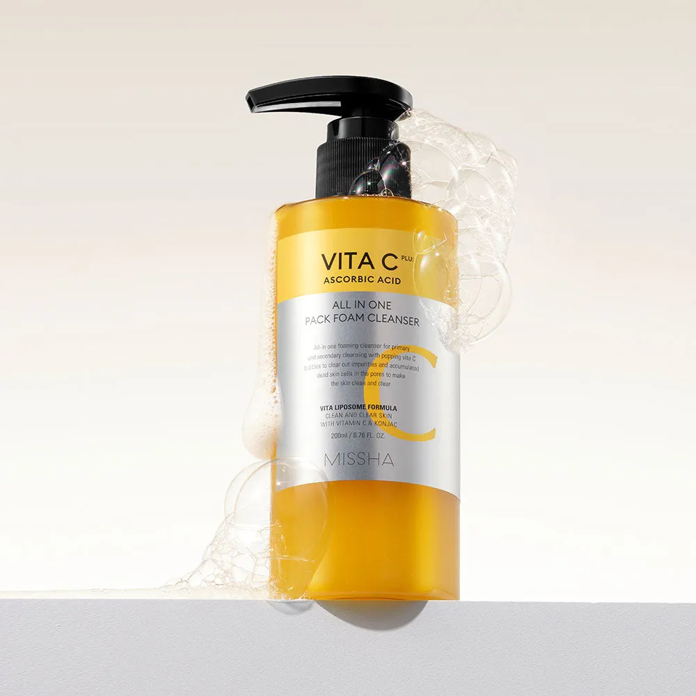 Vita C All-in-One Bubble Foam Cleanser