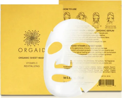 Vitamin C Revitalizing Organic Sheet Mask